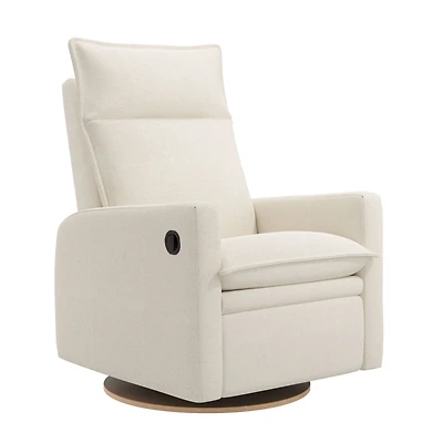 Rocking and Swivel Armchair Arya - Henequen