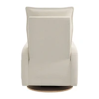 Rocking and Swivel Armchair Arya - Henequen