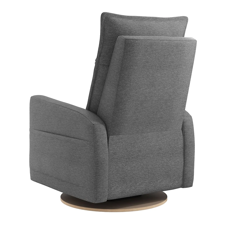 Fauteuil Berçant et Pivotant Arya - Nexus Charcoal