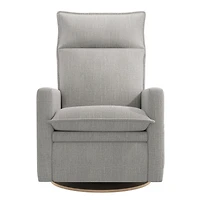 Fauteuil Berçant et Pivotant Arya - Nubia Silver