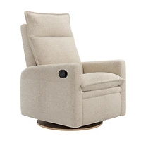 Rocking and Swivel Armchair Arya - Puppy Sand