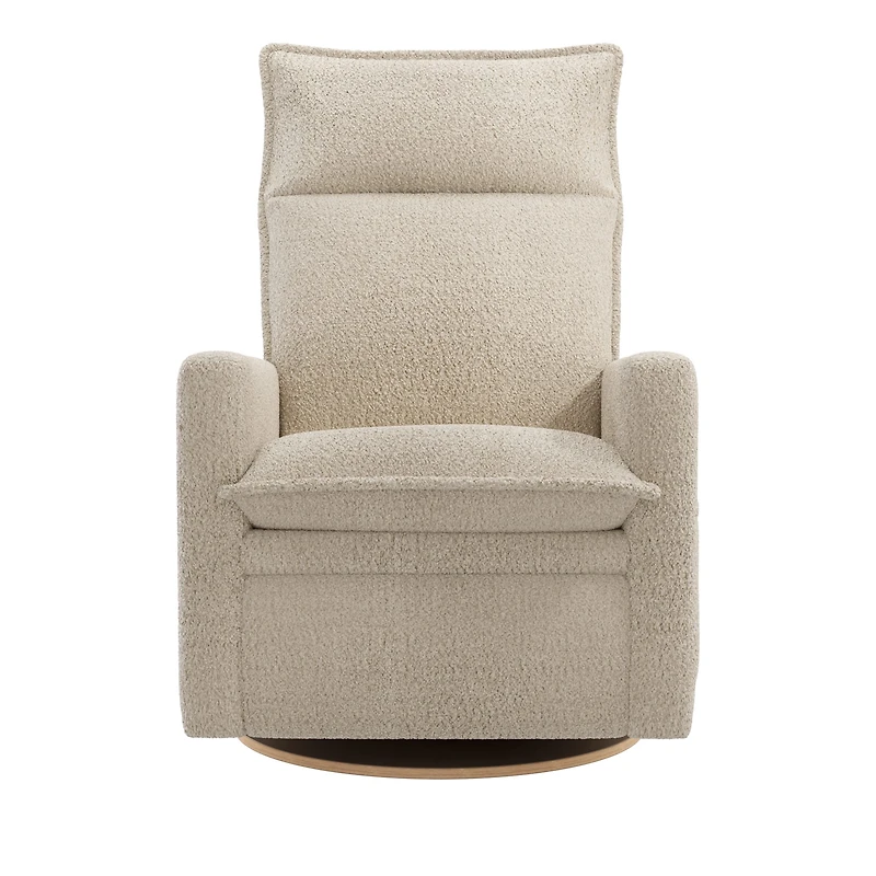 Rocking and Swivel Armchair Arya - Puppy Sand