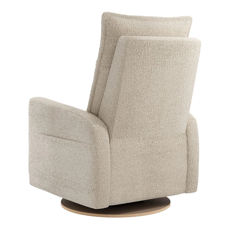 Rocking and Swivel Armchair Arya - Puppy Sand