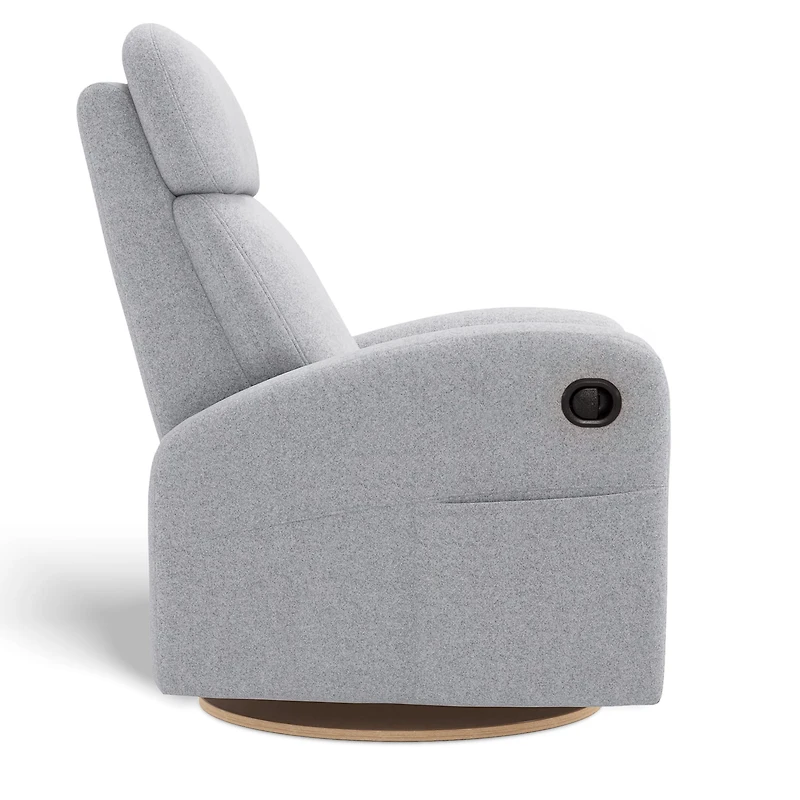 Fauteuil Berçant Inclinable Pivotant Hailey - Arlo Heather Silver