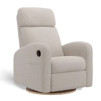 Fauteuil Berçant Inclinable Pivotant Hailey - Beyond Sheep Vanilla