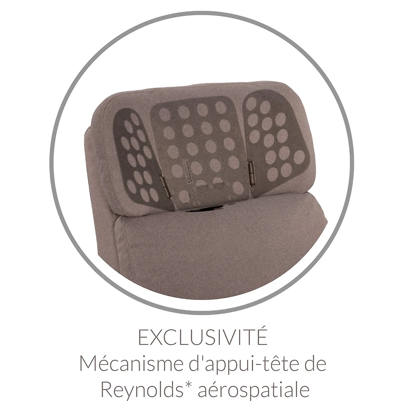 Fauteuil Berçant Inclinable Pivotant Hailey - Beyond Sheep Vanilla