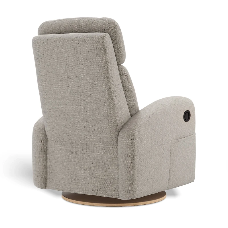 Fauteuil Berçant Inclinable Pivotant Hailey - Breather Driftwood