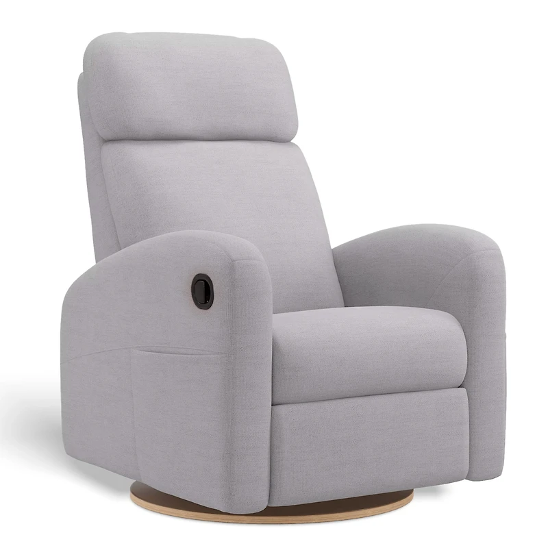 Fauteuil Berçant Inclinable Pivotant Hailey - Como Dove Grey