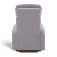 Fauteuil Berçant Inclinable Pivotant Hailey - Como Dove Grey