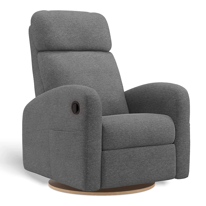Fauteuil Berçant Inclinable Pivotant Hailey - Nexus Charcoal