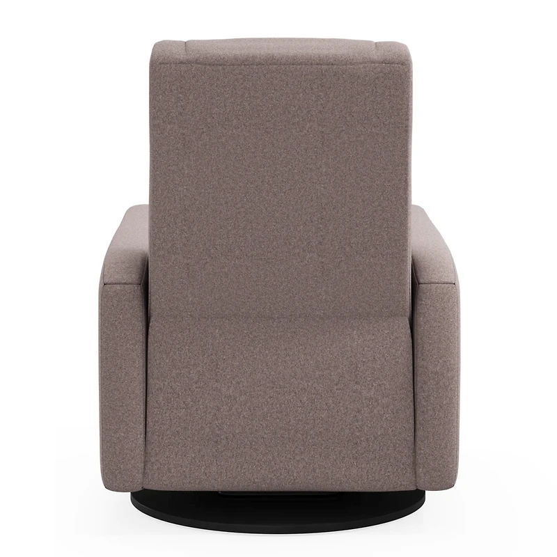 Fauteuil Berçant et Pivotant Nelly - Arlo Beige avec Mécanisme Électrique