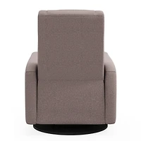 Fauteuil Berçant et Pivotant Nelly - Arlo Beige avec Mécanisme Électrique