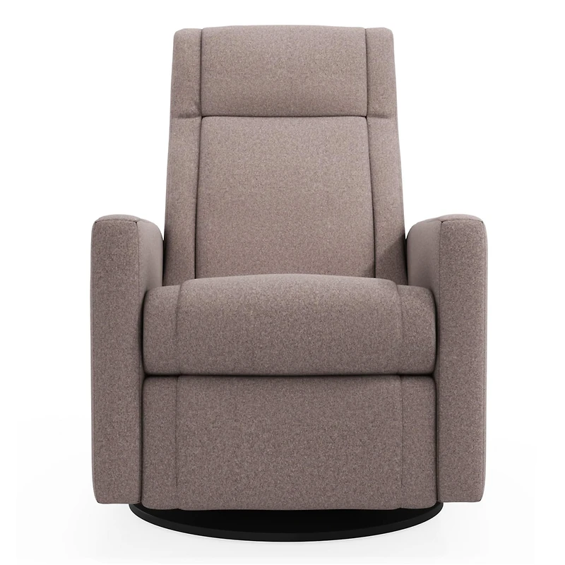 Fauteuil Berçant et Pivotant Nelly - Arlo Beige avec Mécanisme Électrique