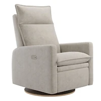 Arya Power Swivel Glider Recliner - Breather Driftwood #56