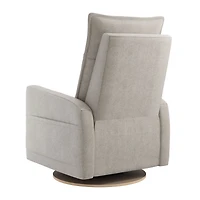 Fauteuil Berçant et Pivotant Arya - Tissu Breather Drifwood 56 avec Mécanisme Électrique