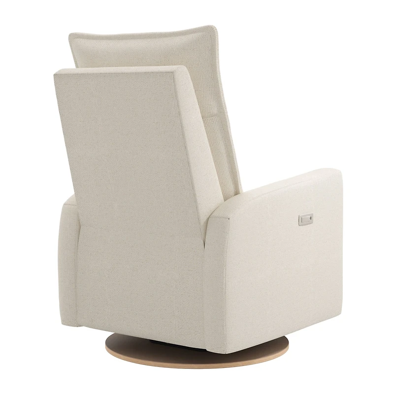 Fauteuil Berçant et Pivotant Arya - Henequen avec Mécanisme Électrique