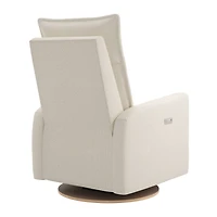 Fauteuil Berçant et Pivotant Arya - Henequen avec Mécanisme Électrique