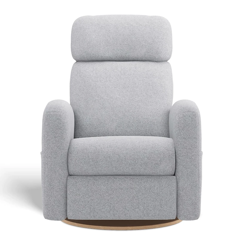 Fauteuil Berçant Inclinable Pivotant Hailey Arlo Heather Silver avec Mécanisme Électrique