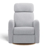 Fauteuil Berçant Inclinable Pivotant Hailey Arlo Heather Silver avec Mécanisme Électrique