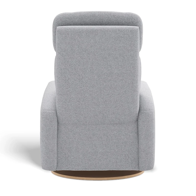 Fauteuil Berçant Inclinable Pivotant Hailey Arlo Heather Silver avec Mécanisme Électrique