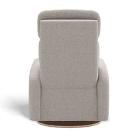 Fauteuil Berçant Inclinable Pivotant Hailey Arlo Pearl avec Mécanisme Électrique