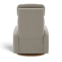 Fauteuil Berçant Inclinable Pivotant Hailey Breather Driftwood avec Mécanisme Électrique