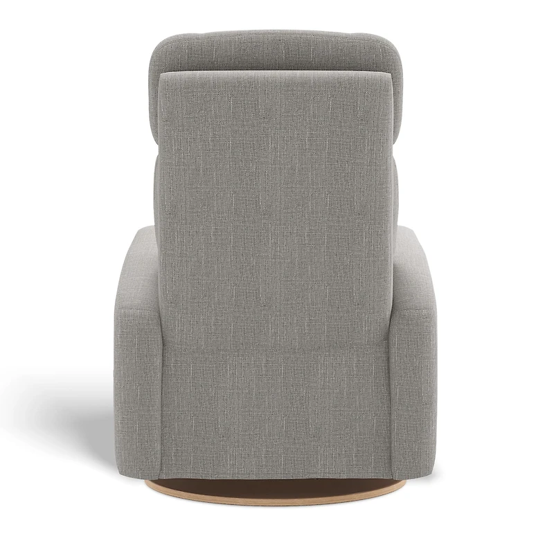 Fauteuil Berçant Inclinable Pivotant Hailey Nubia Silver avec Mécanisme Électrique