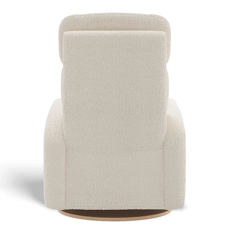 Fauteuil Berçant Inclinable Pivotant Hailey Puppy Pearl avec Mécanisme Électrique