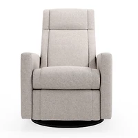 Fauteuil Berçant et Pivotant Nelly - Arlo Pearl / Noir
