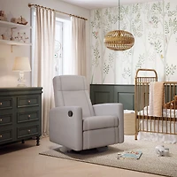 Fauteuil Berçant et Pivotant Nelly - Arlo Pearl / Noir