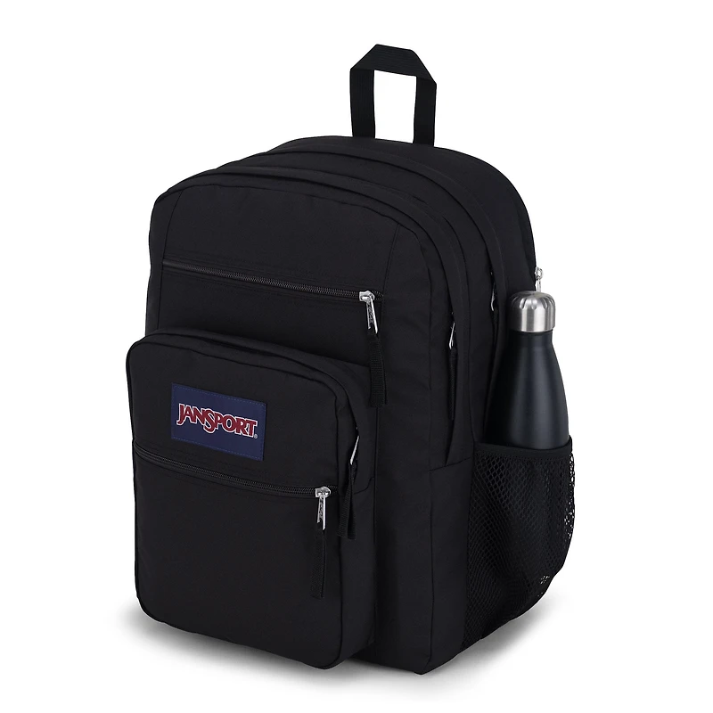 Big Student Black Backpack 34L