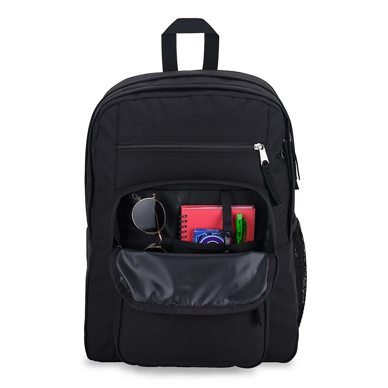 Big Student Black Backpack 34L