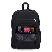 Big Student Black Backpack 34L