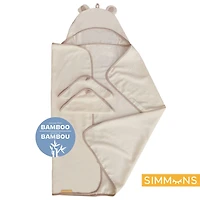 3Pieces Bath Set with Hooded Towel - Moon