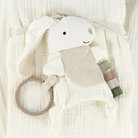 Deluxe Muslin Blanket + Rabbit Toy