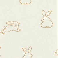 Crib Fitted Sheet - Bunnies