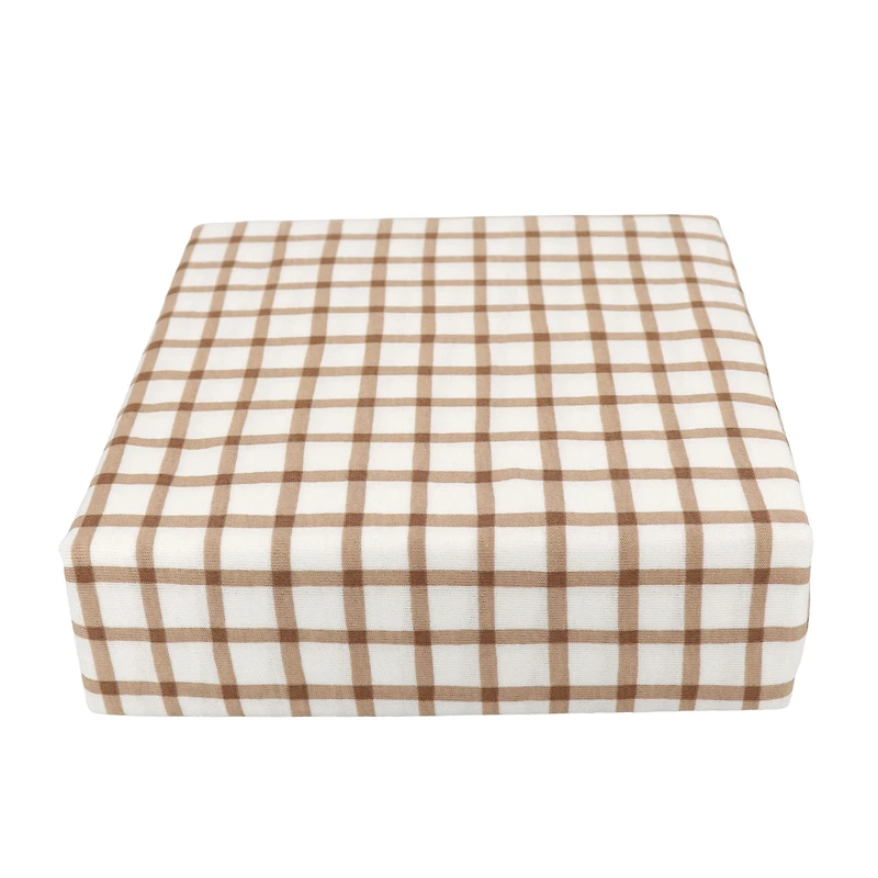 Drap Contour pour Lit de Bébé - Carreaux