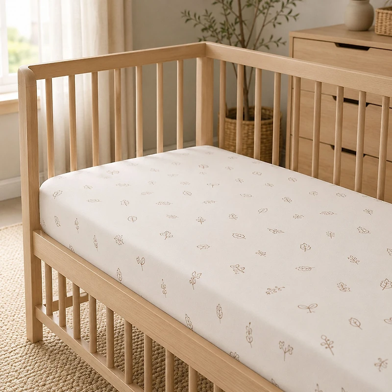 Drap Contour pour Lit de Bébé - Arbres