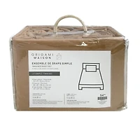 Flannel Twin Sheet Set - Caramel