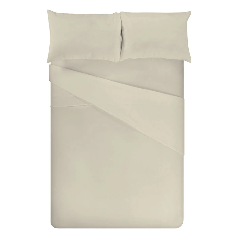 Flannel Twin Sheet Set Oatmeal