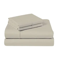 Flannel Twin Sheet Set Oatmeal
