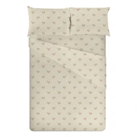 Flannel Double Sheet Set - Pines