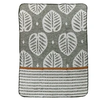 Couverture Jacquard Tropical
