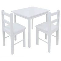 Table And Chair Set - White