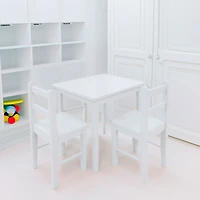 Table And Chair Set - White