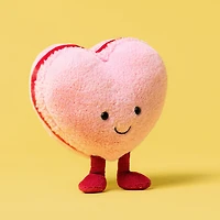 Macaron Coeur Colette Rose