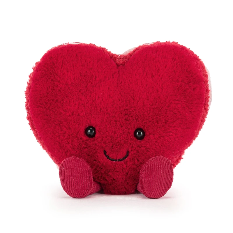 Macaron Coeur Arlette Rouge