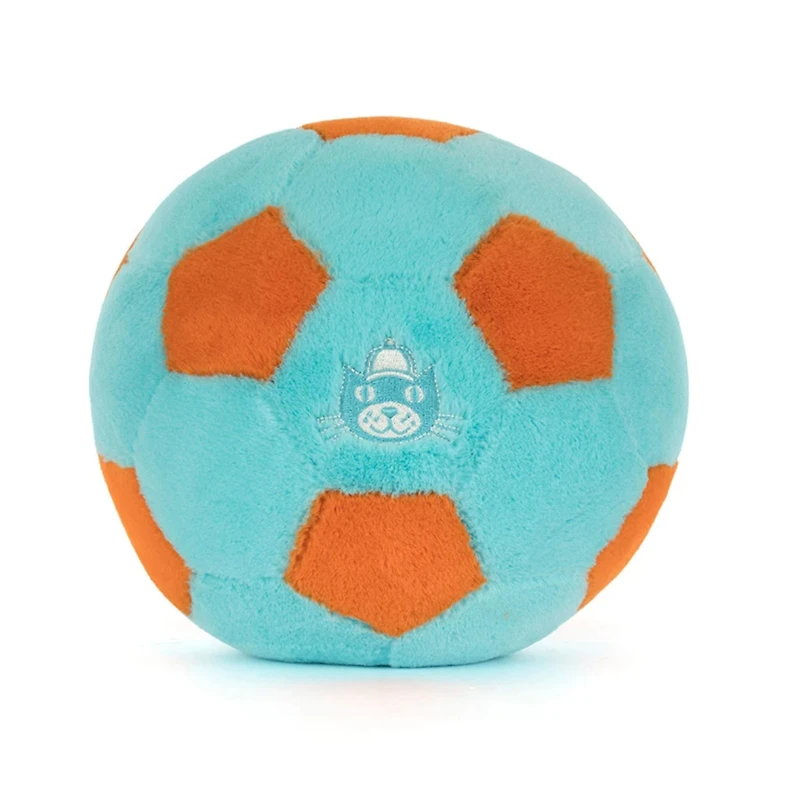 Ballon de Soccer Bleu Et Orange