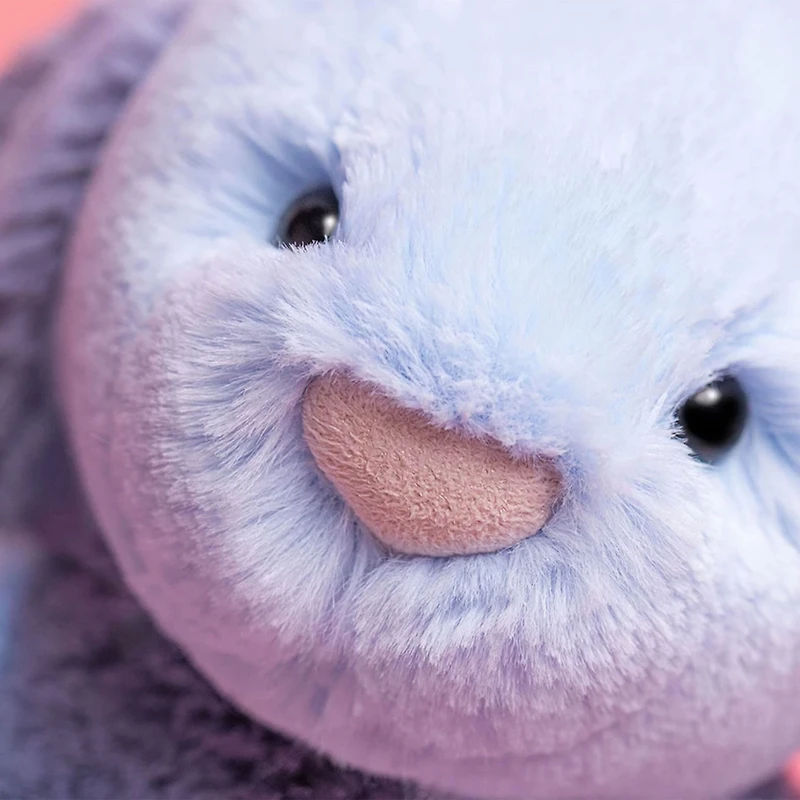 Lapin Patchwork Bleu