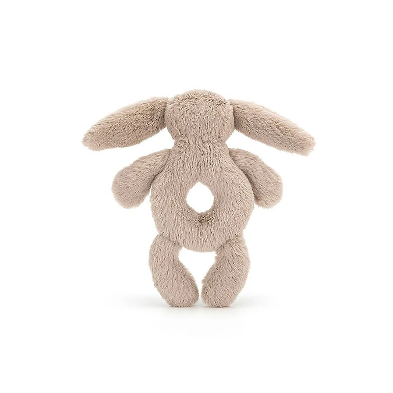 Peluche Hochet Lapin Beige